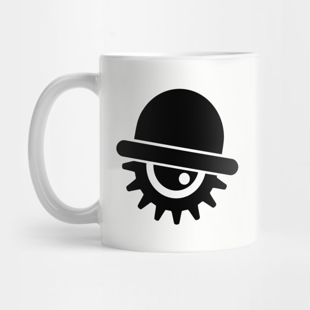 Clockwork Orange Minimalist Logo by Vault Emporium